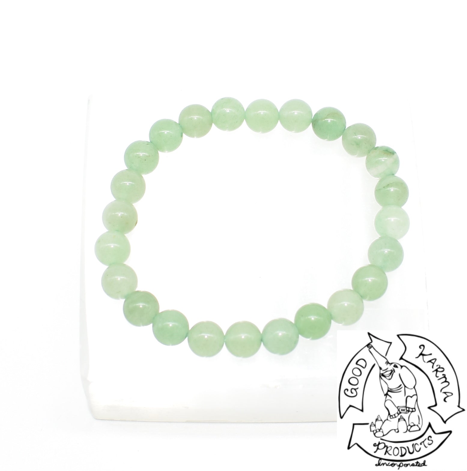 Green Sardonyx Himalayan Stone Bracelet | Himalayan Trading Co.®